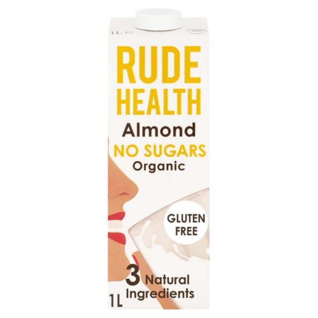 Rude Health Organic No Sugars Almond 1L