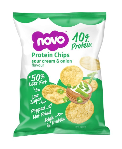 Novo protein Chips Sour Cream & Onion 30g