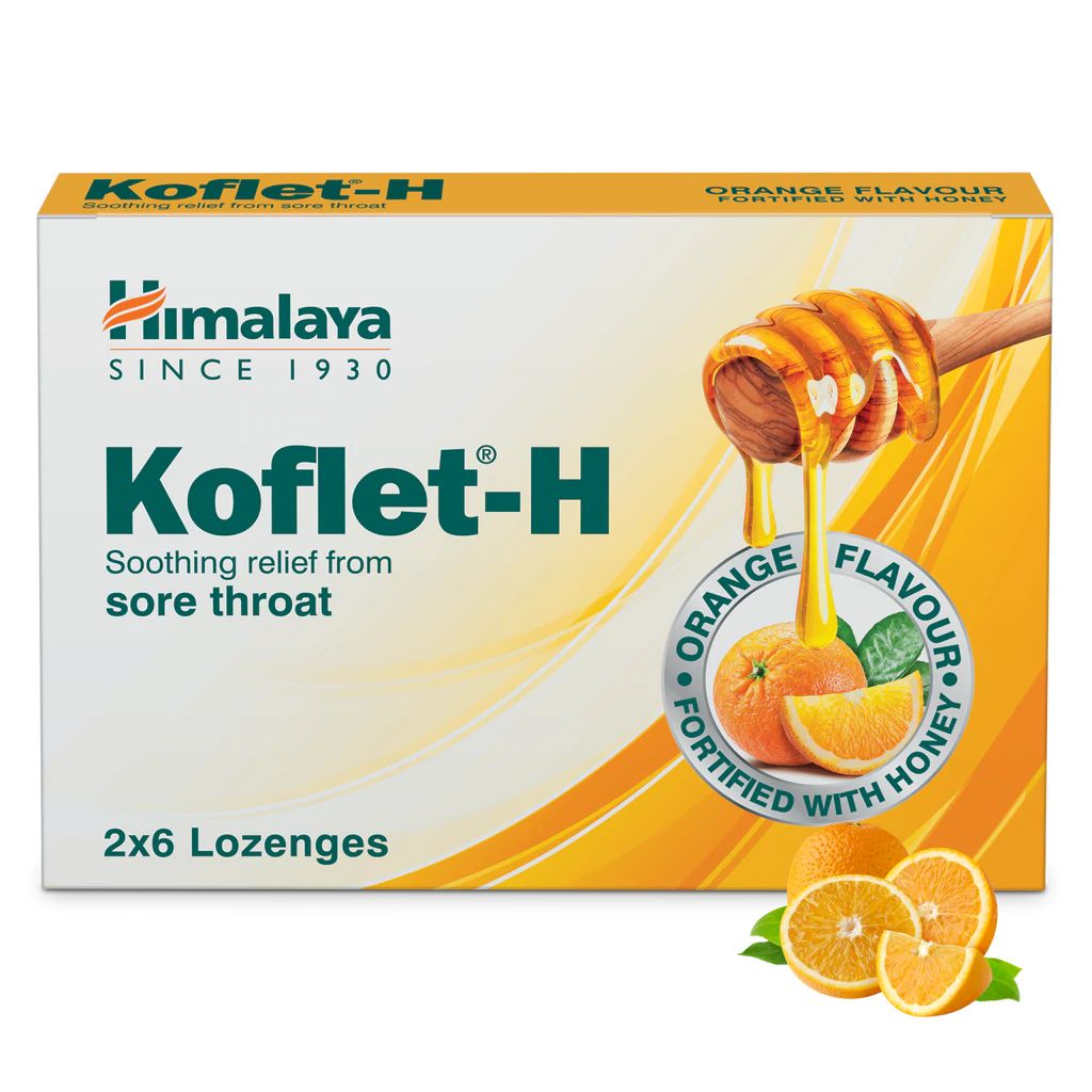 Buy Himalaya Koflet Lozenges Lozenges 12 PC Online - Kulud Pharmacy