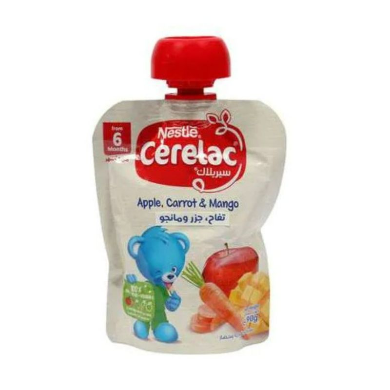 Buy Cerelac Apple Mango Pouch 90 GM Online - Kulud Pharmacy