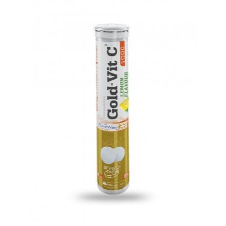 Olimp Gold Vitamin C 1000 Effervescent Lemon 20's