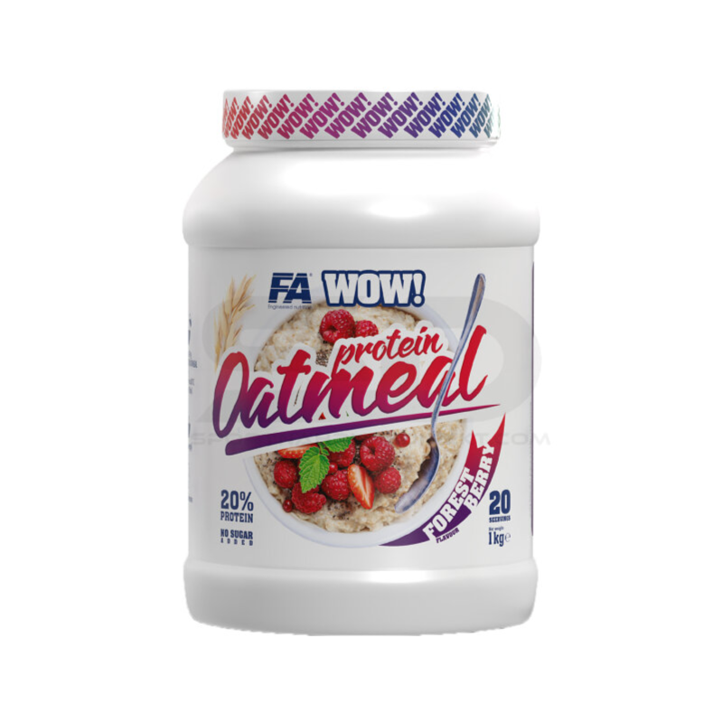 Fitness Authority Oatmeal 1kg Forest Berry