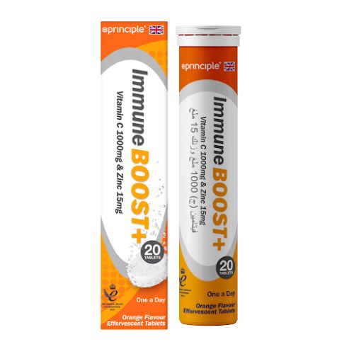Buy Principle Immune Boost+ Effervescent Tablet 20 PC Online - Kulud Pharmacy