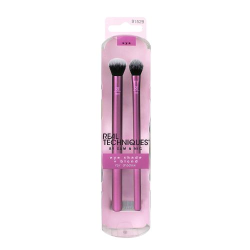 Buy Real Tech. Eye Shade + Blend 1529 Make Up Brush 2 PC Online - Kulud Pharmacy