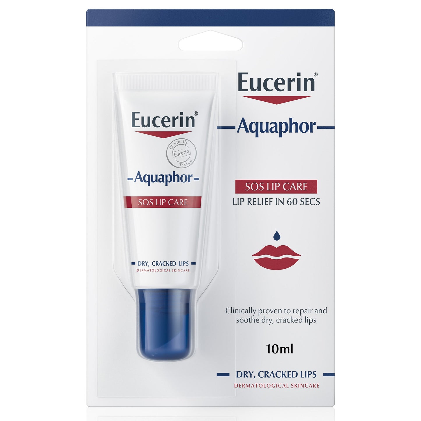 Eucerin Aquaphor Sos Lip Repair Lip Balm 10 ML