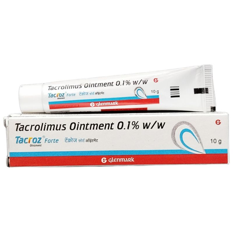 Buy Tacroz Forte 0.1% Ointment 10Gm 10GM Online - Kulud Pharmacy