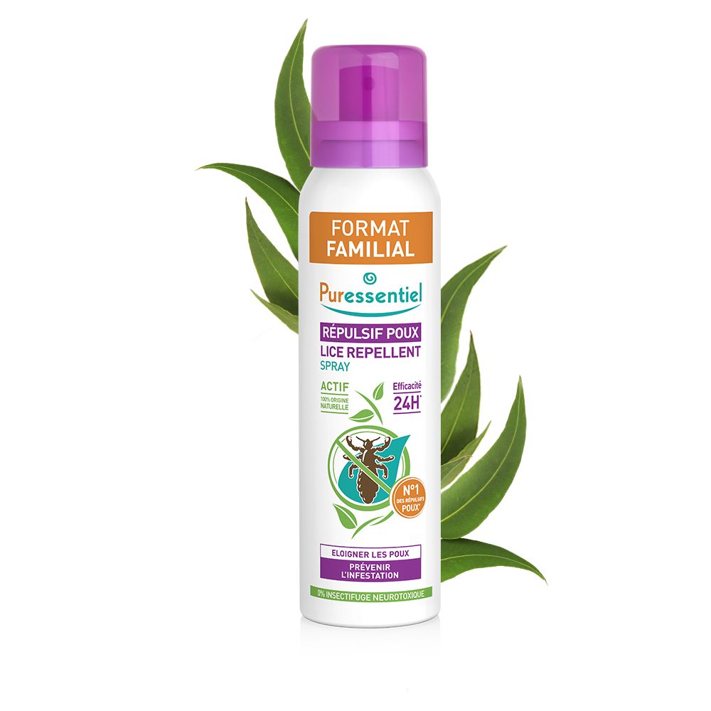 Buy Puressentiel Lice Repellent Spray 75ML Online - Kulud Pharmacy