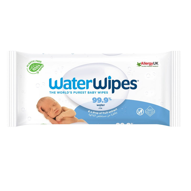 Water Wipes 60 Pieces 60PC