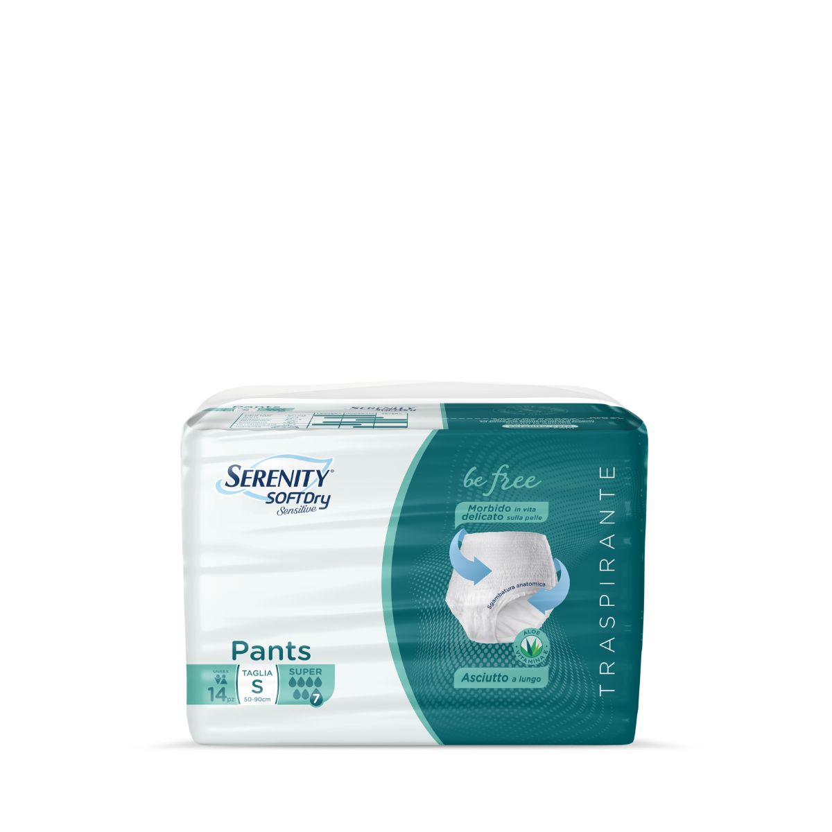 Buy Serenity Diaper Pull Up Sd Super Absorption-S 14 Pcs 14PC Online - Kulud Pharmacy