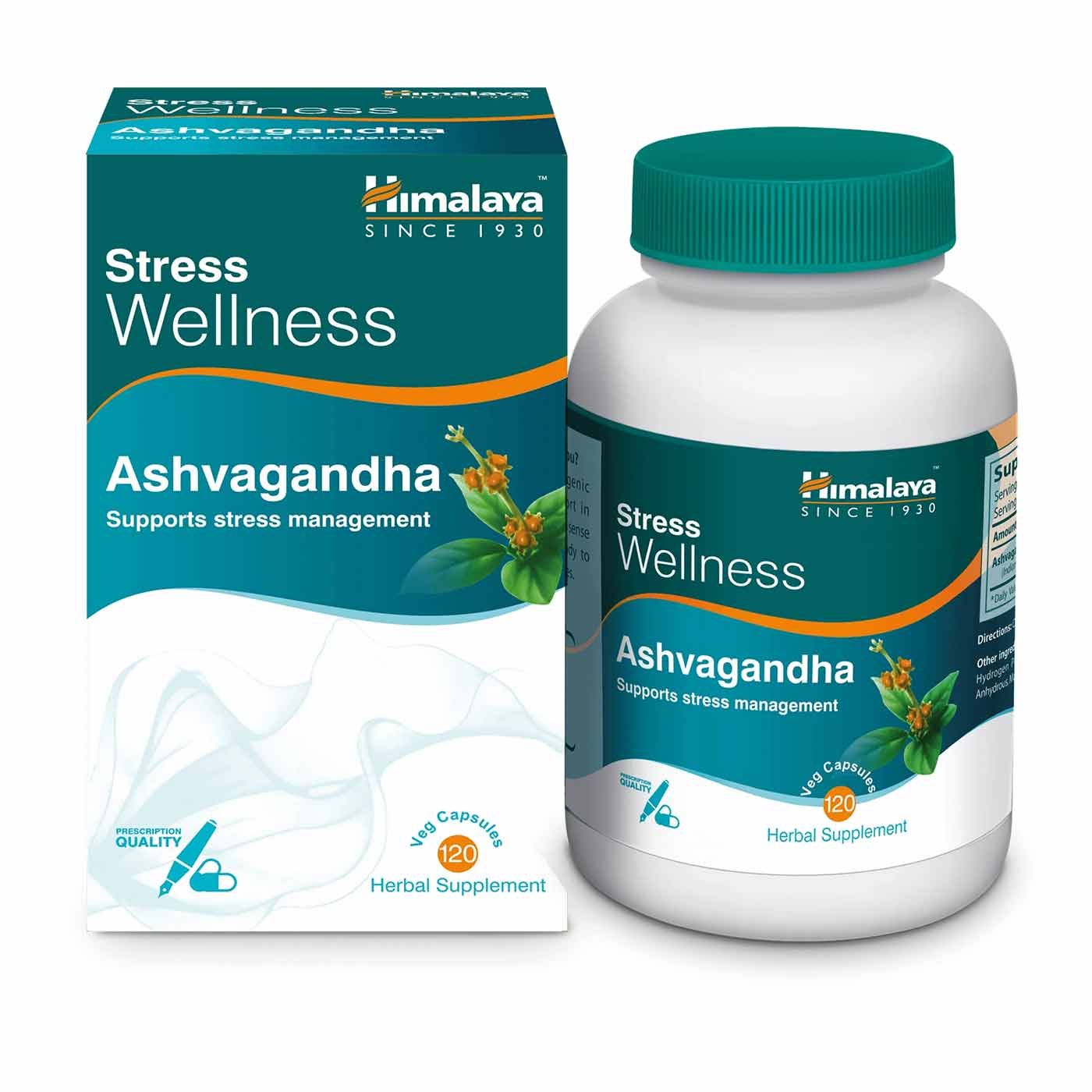 Buy Himalaya Ashvagandha 250Mg 120CAP Online - Kulud Pharmacy
