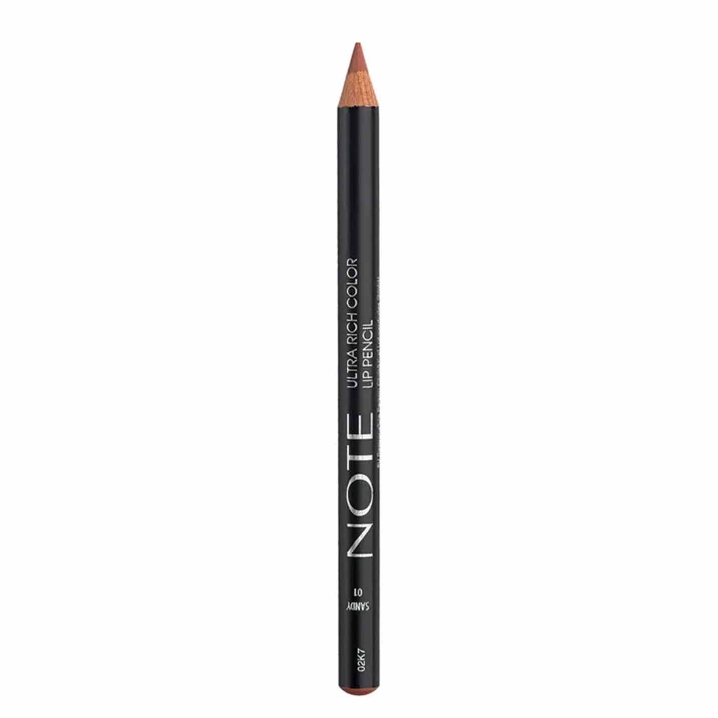 Buy Note Ultra Rich Color Lip Pencil Tender Pink 08 1PC Online - Kulud Pharmacy
