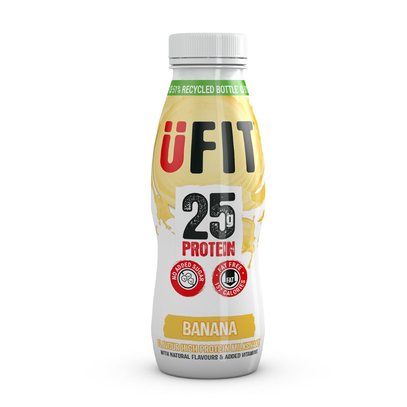 Ufit High Protein Shake Banana 25GM