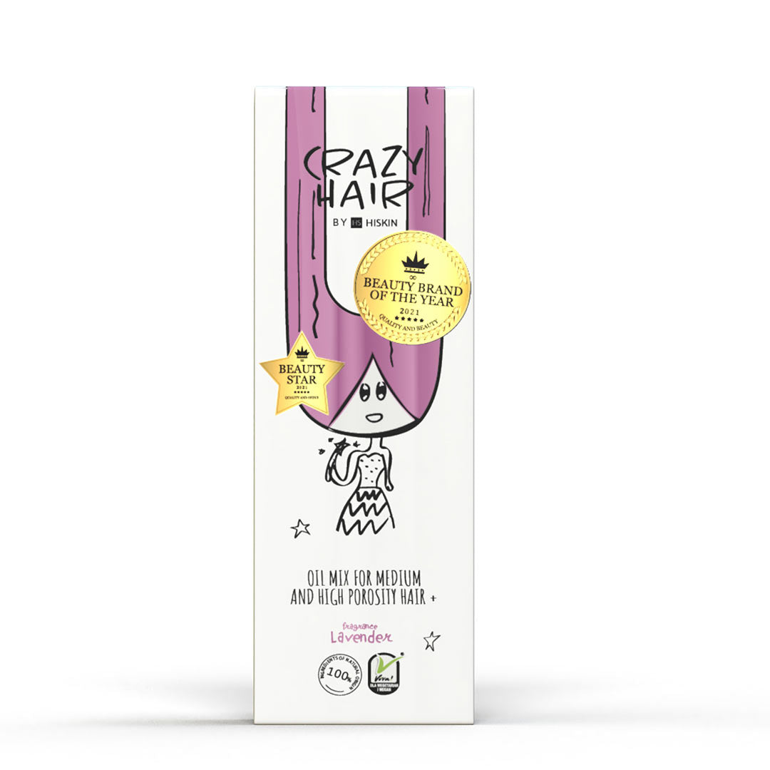 Crazy Hair Oil Mix Medium And High Porosity Hair (Spray) - Lavender 30ML