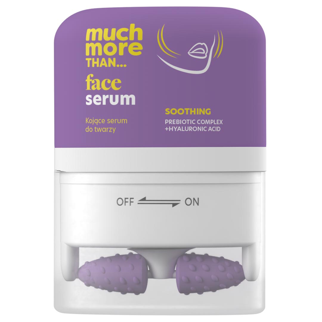 Much More Serum - Hyaluronic Smoothing Smoothing Face Serum With Massager 40ML