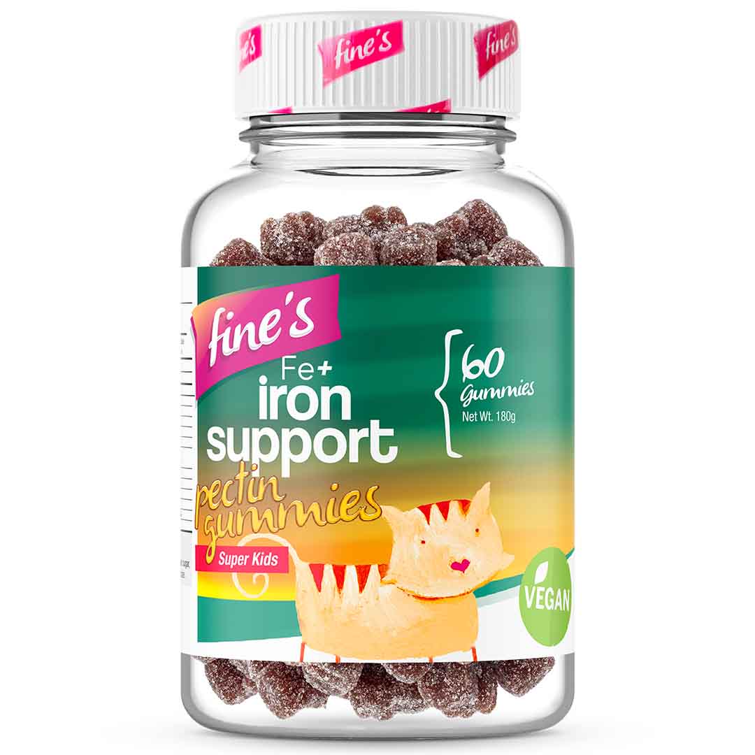 FineS Fe+ Iron Support Kids Gummies 60PC