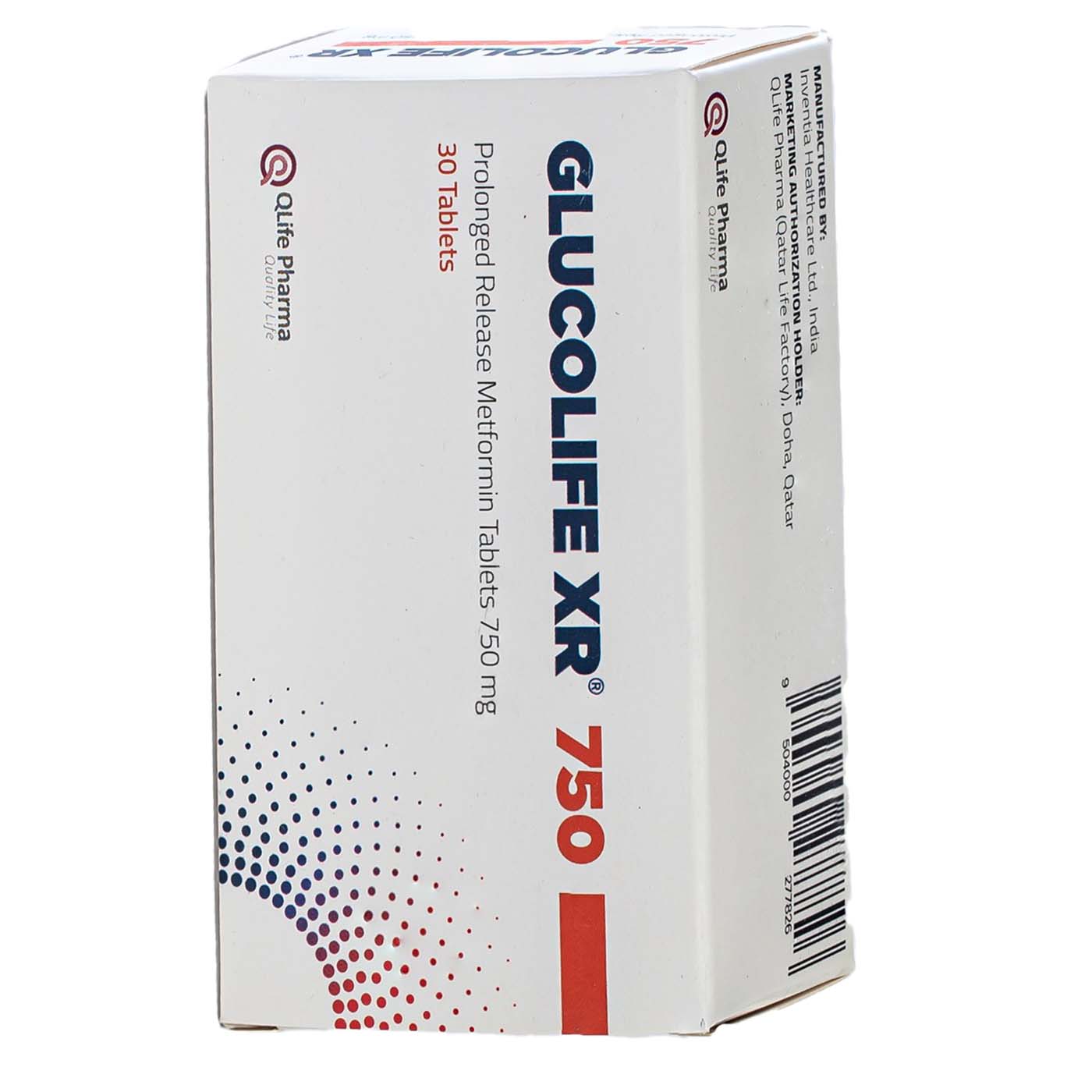 Buy Glucolife Xr 750 30TAB Online - Kulud Pharmacy