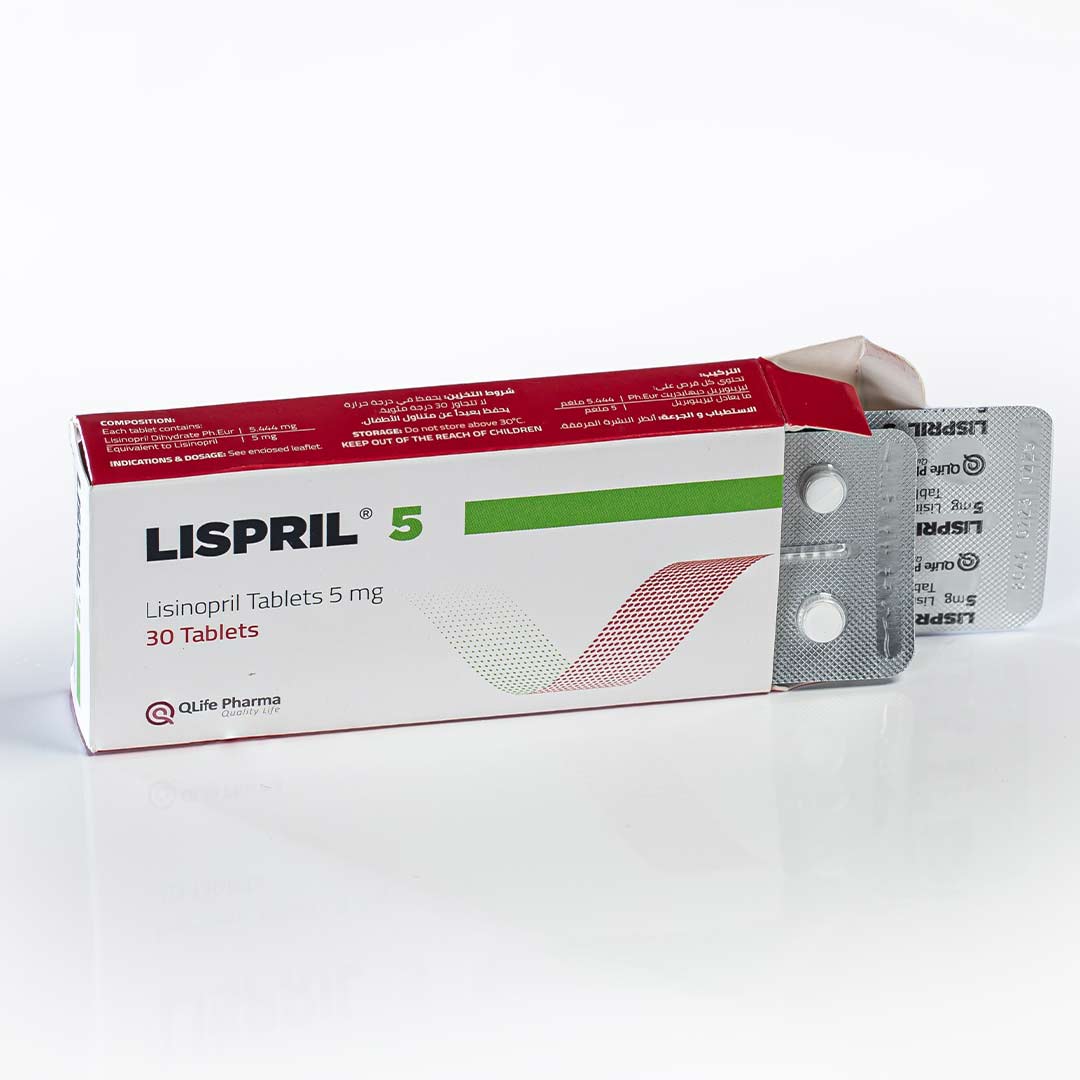 Lispril 5Mg Tab 30'S