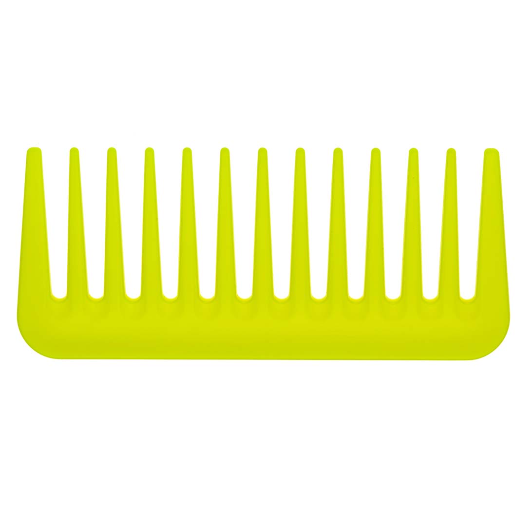 Janake - Small Super Comb - Yellow Flou Color 1PC