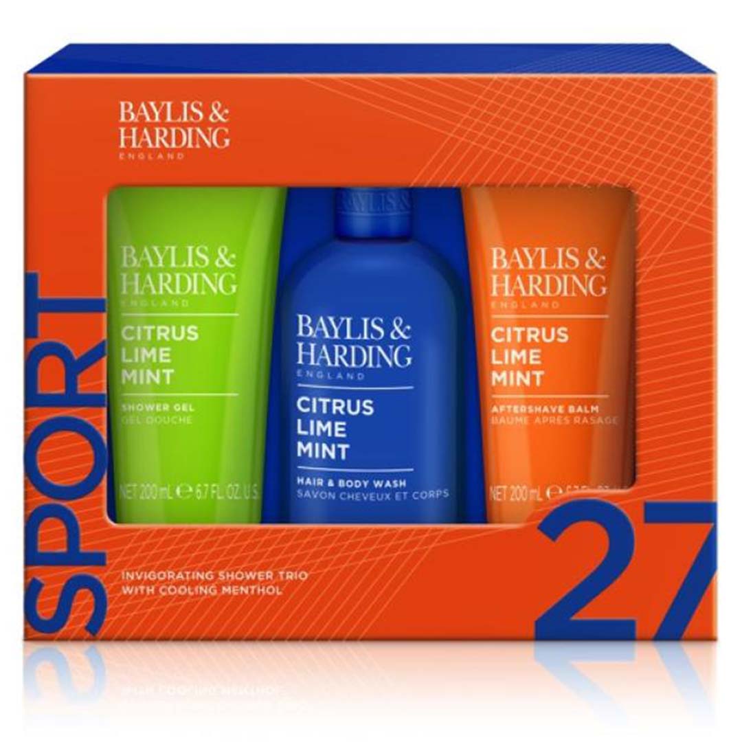 Bh Citrus Lime & Mint Men'S Refresh Essentials Trio Gift Set 1ST