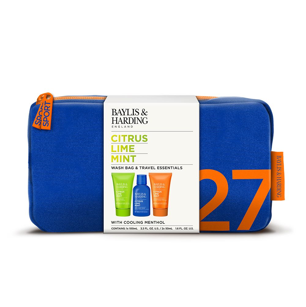Bh Citrus, Lime & Mint Men'S Wash Bag Gift Set 1ST