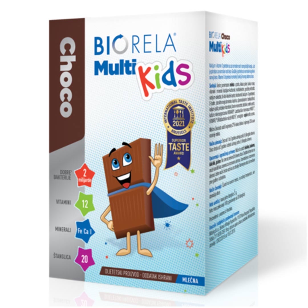 Biorela Choco Multi Kids 20PC