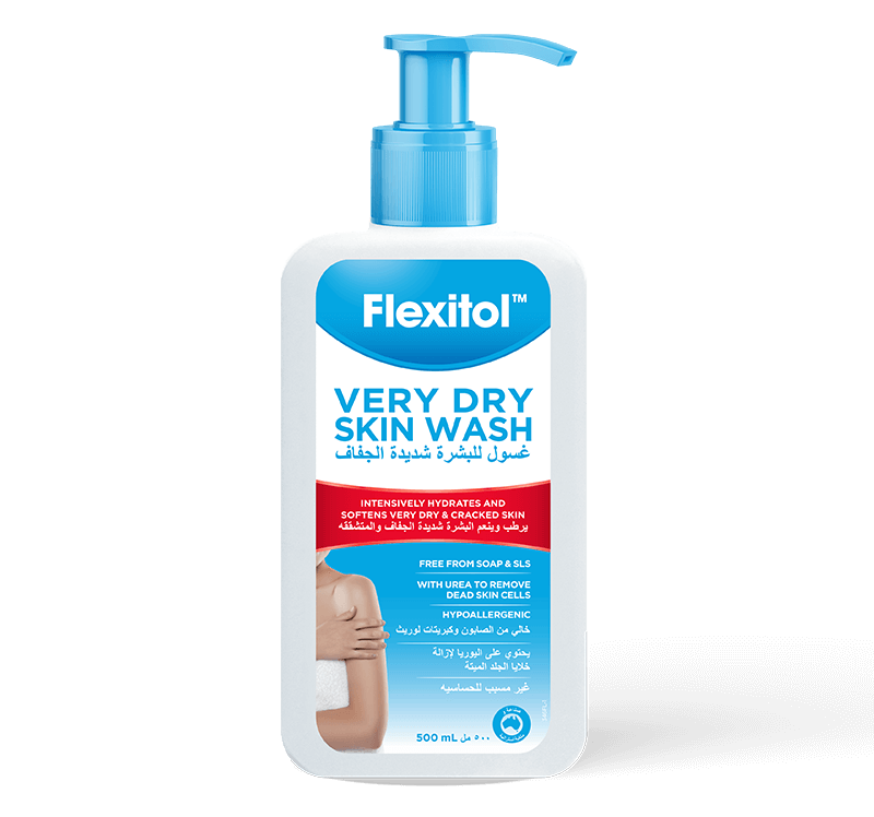 Fliexitol Very Dry Skin Wash 500ml