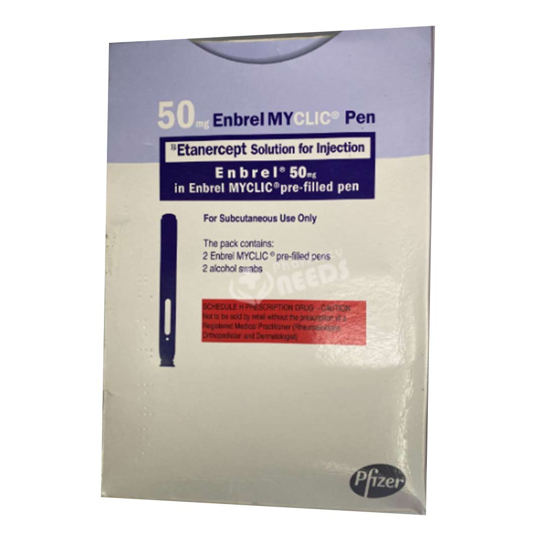 Enbrel 50 Mg Pfp 4'S (Upon Request)
