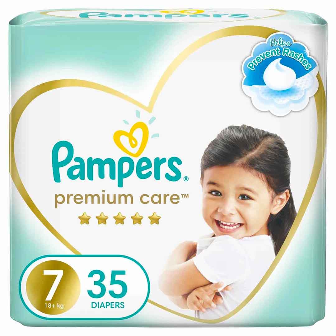 Pampers P/Care Size 7 35`S