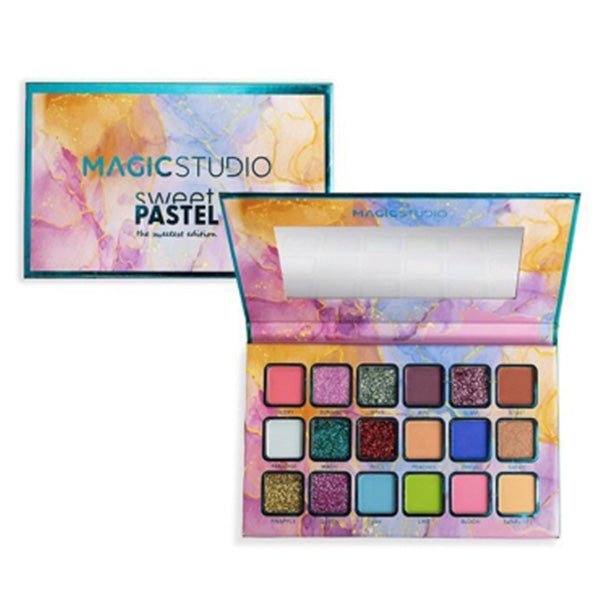 Magic Studio 18 Eyeshadow Palette Sweet Pastel