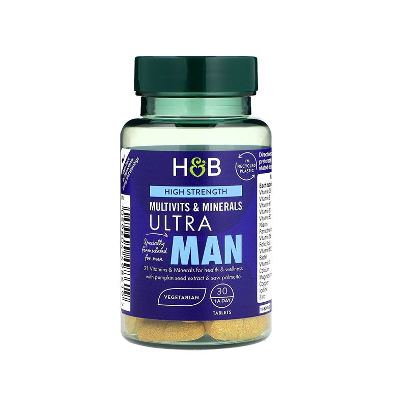 Holland & Barrett Multivitamins And Minerals Ultra Man Tab 30`S
