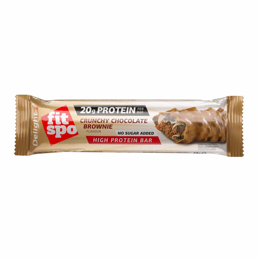 Fitspo Crunchy Protein Bar Choco Brownie 60G