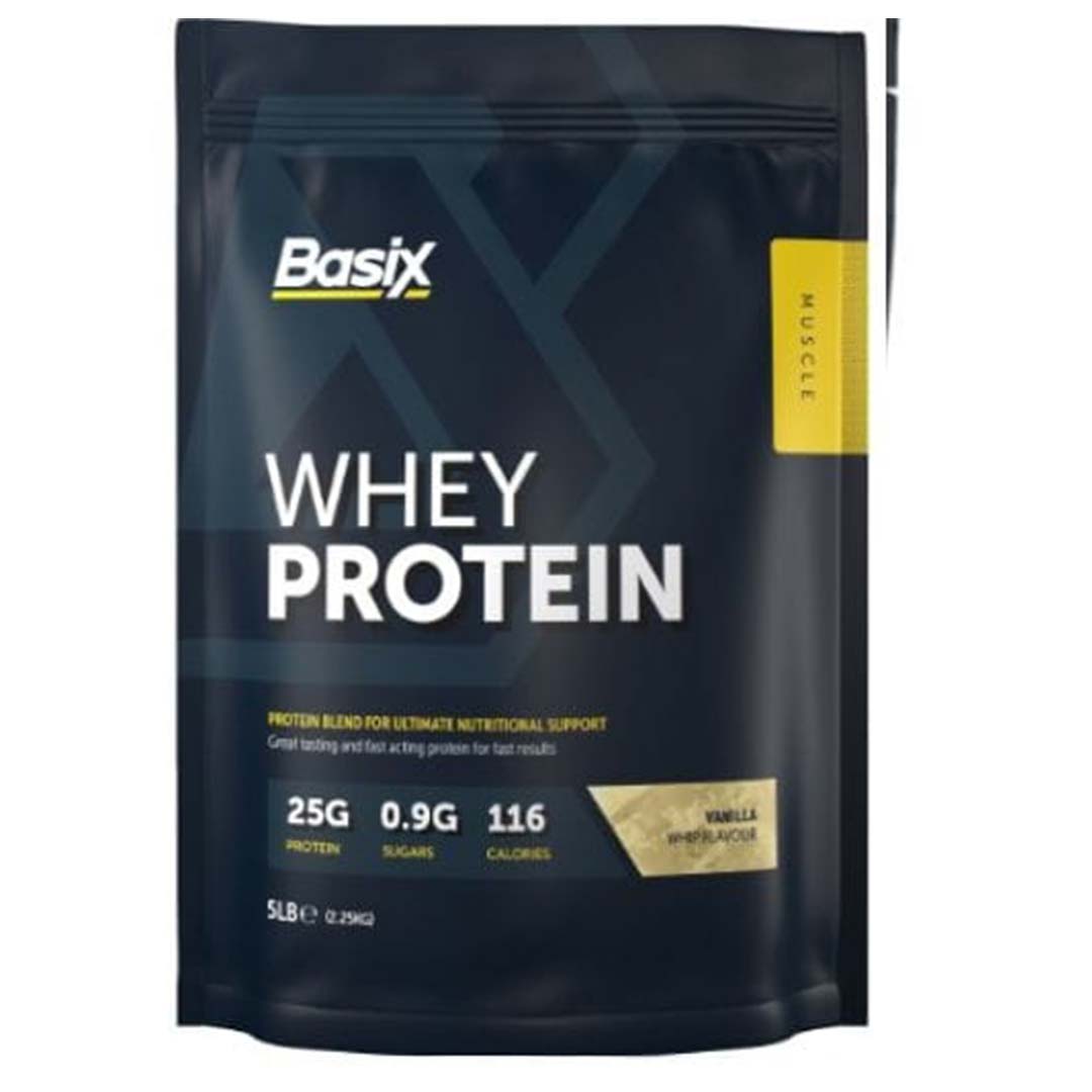 Basix Whey Protein Vanilla 5Lb
