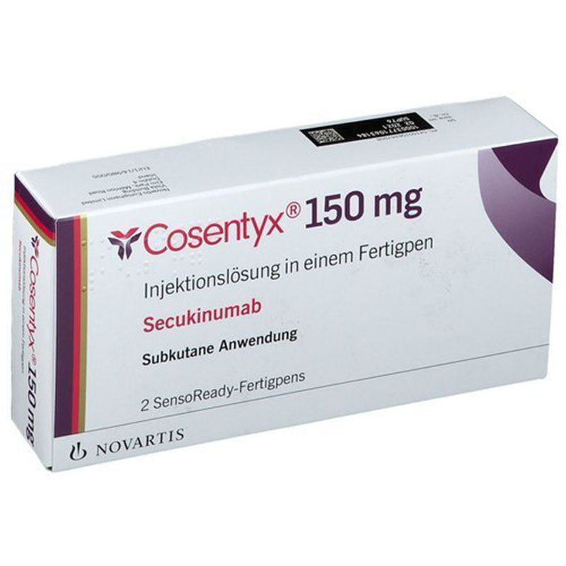 Cosentyx 150 mg/mL Solution for Injection in Prefilled Pen – 2 pens (Upon Request)