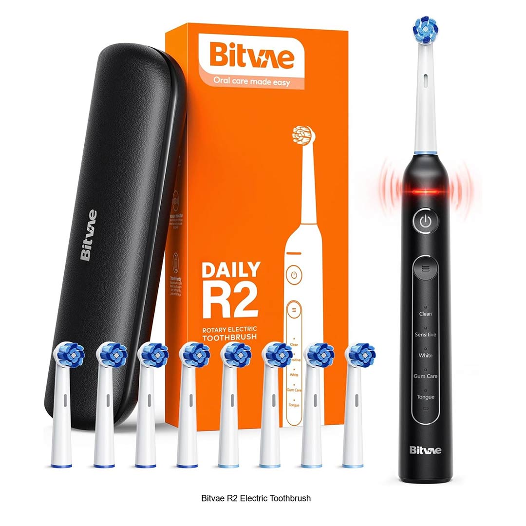 Bitvae R2 Electric Toothbrush 8's