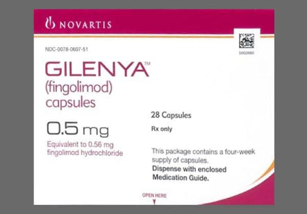 Gilenya 0.5 mg Capsule 28’s (Upon Request)
