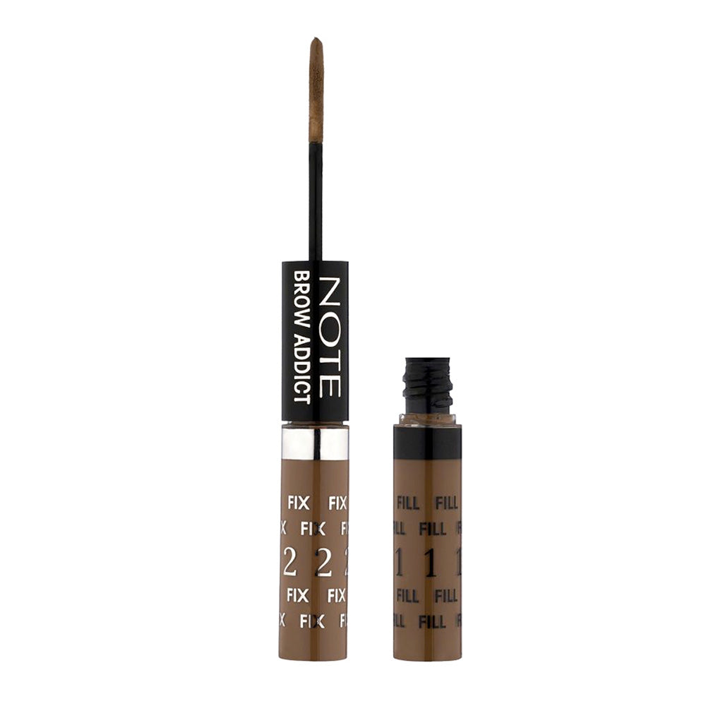 NOTE Brow Addict Tint & Shaping Gel 04-Grey Brown
