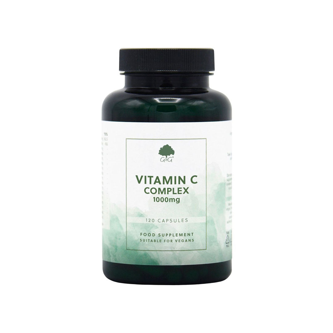 G&G Vitamin C Complex 1000mg with Rosehips & Acerola Cap 120's