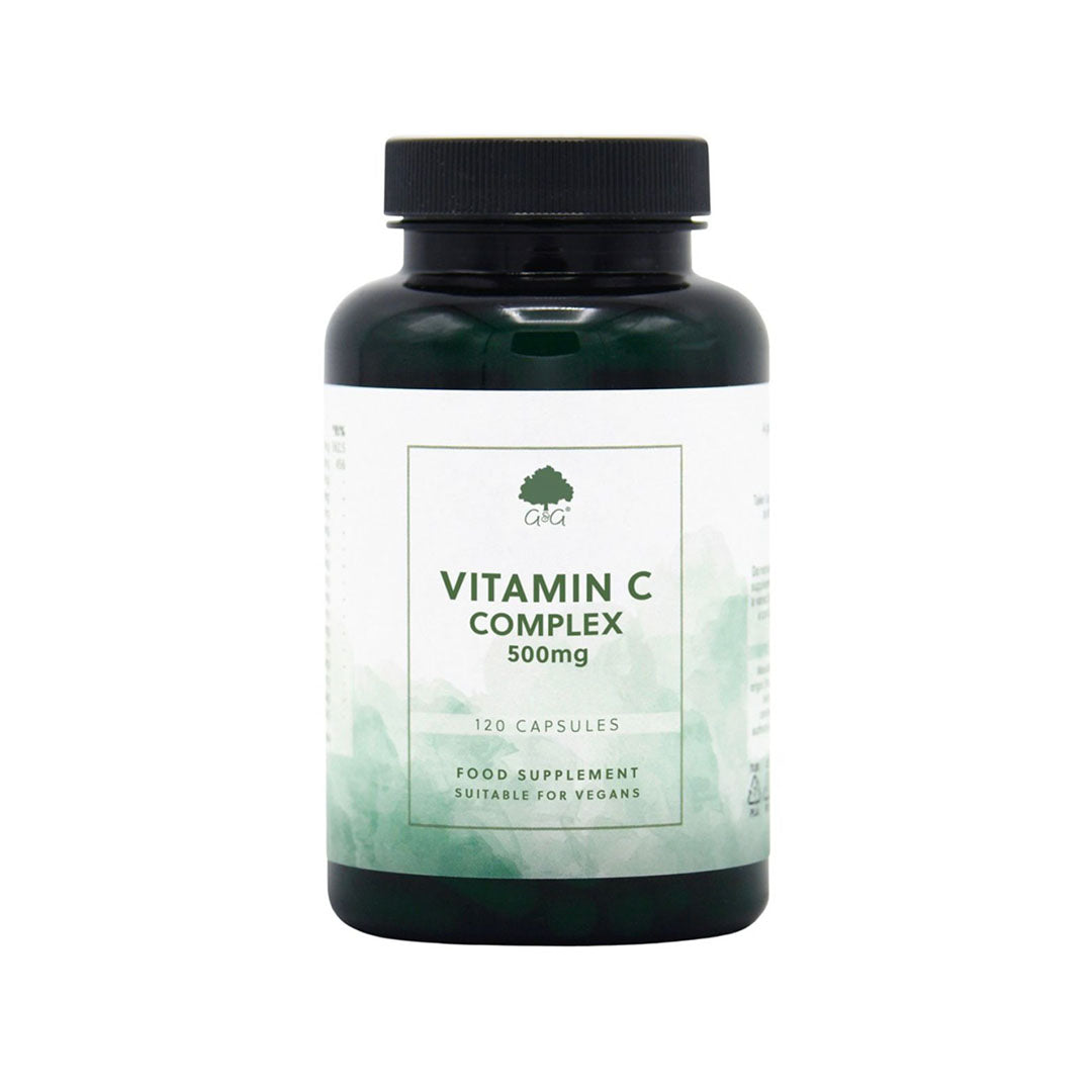 G&G Vitamin C Complex 500mg with Rosehips & Acerola Cap 120's