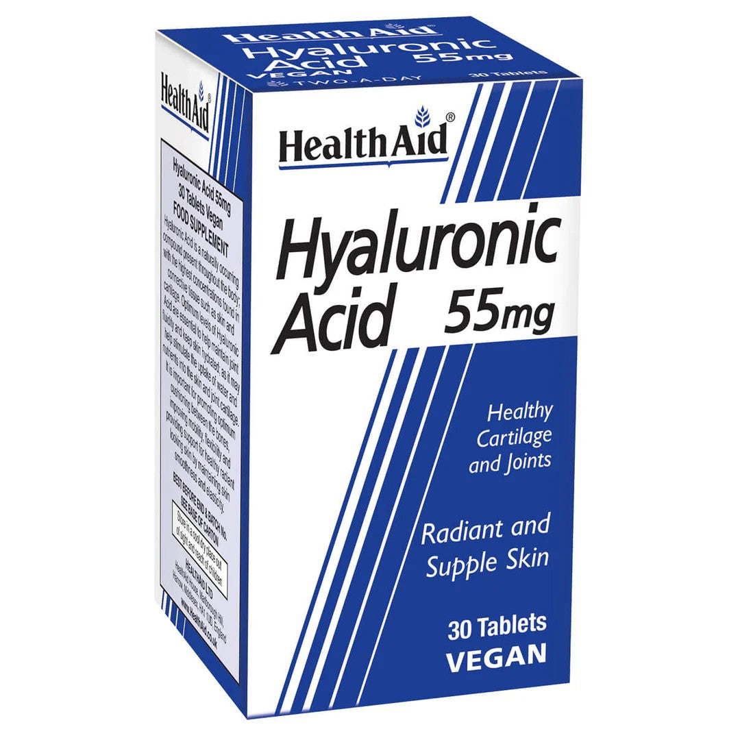Health Aid Hyaluronic Acid 55 Mg Tab 30'S