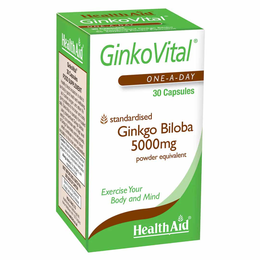 Health Aid GinkoVital 5000 mg Cap 30's