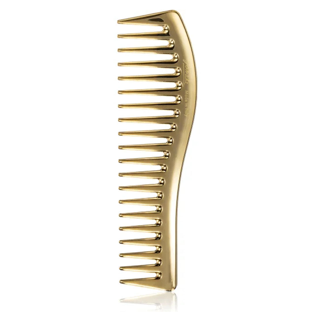 JANEKE - Golden Wavy Comb for Gel Application