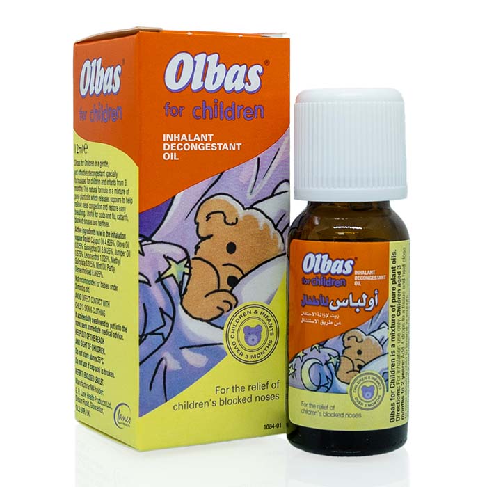 Olbas Oil For Children Inhalant Decongestant 12 Ml