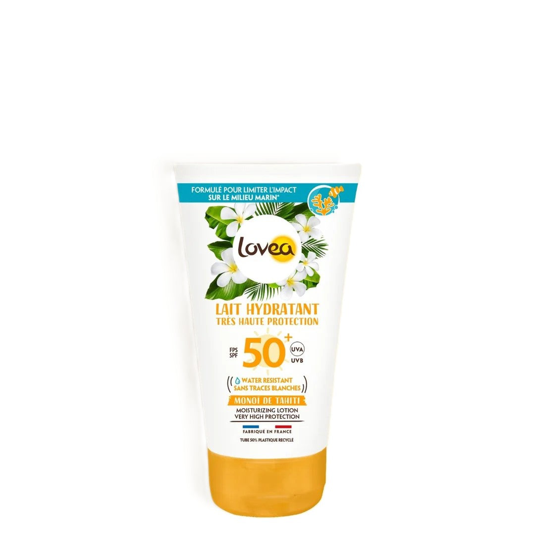 Lovea Moisturizing Lotion Spf50+ Very High Protection Tahiti Monoi 150Ml