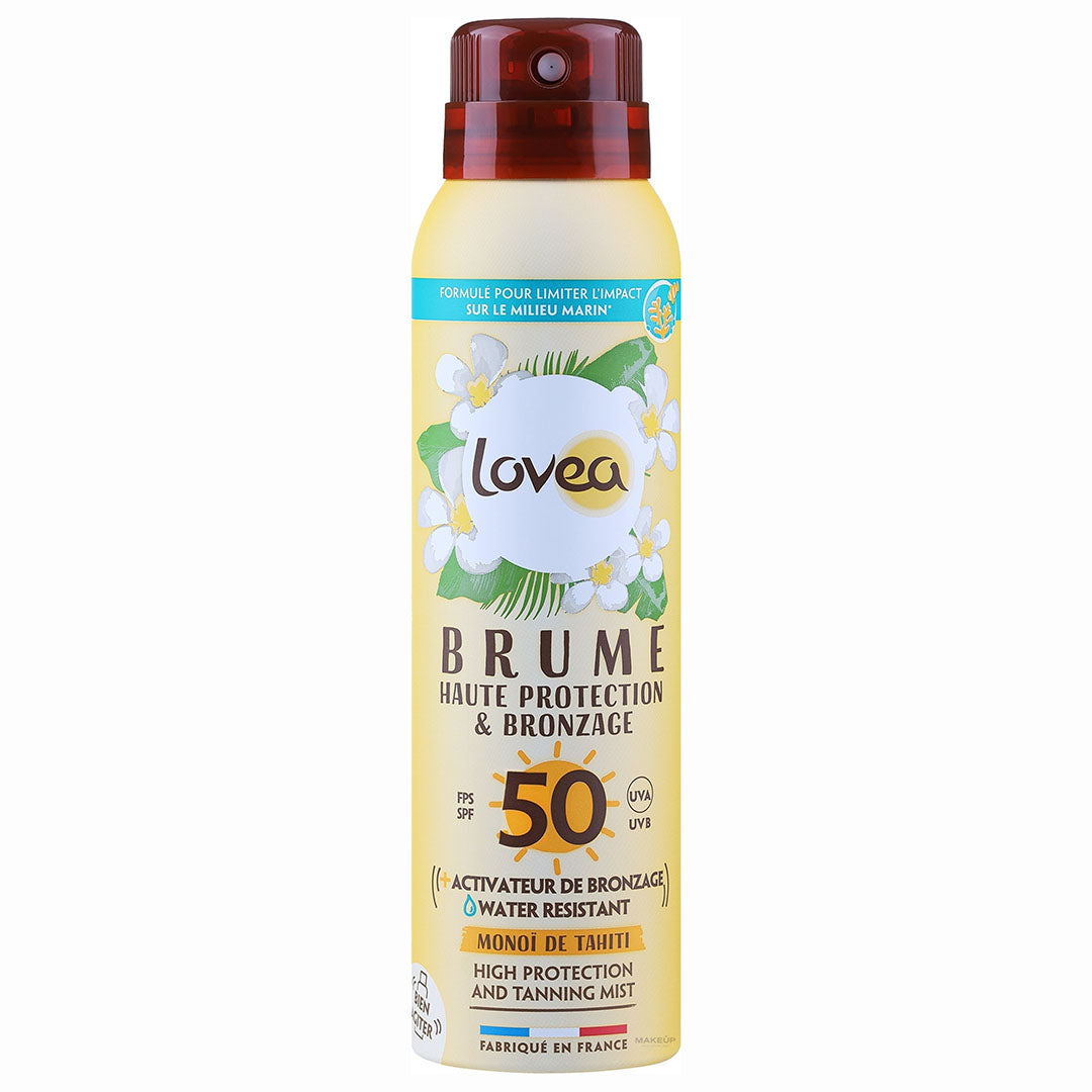 Lovea Moisturizing Spray Spf50+ Very High Protection Tahiti Monoi 150Ml