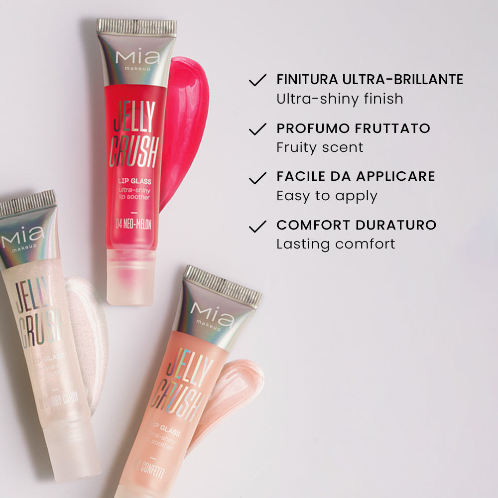 Mia Jelly Crush Lip Glass 04 Neo-Melon 14Ml
