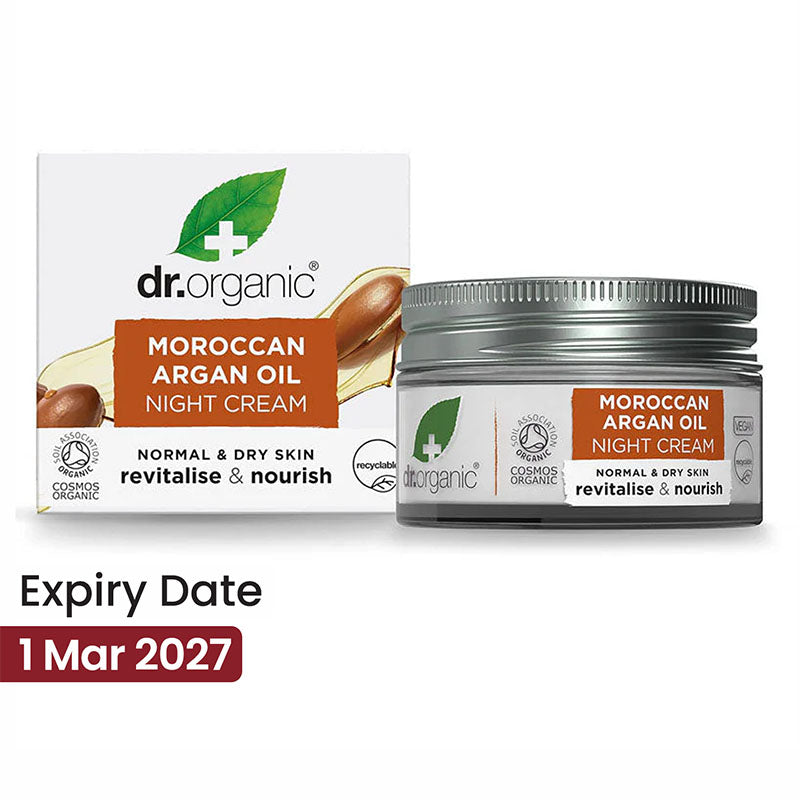 Dr. Organic Moroccan Argan Oil Night Cream 50ml