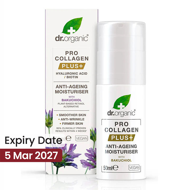 Dr. Organic Pro Collagen Plus - With Bakuchiol 50ml
