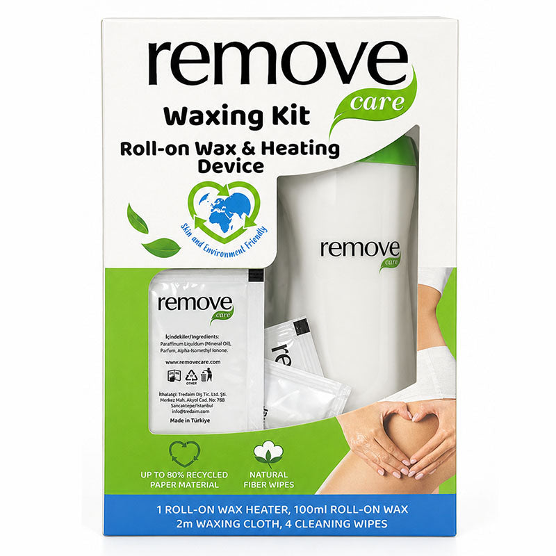 Remove Care Waxing Kit (Roll On Wax & Heating Device)