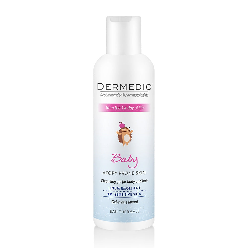 Dermedic Linum Emollient Baby Cleansing Gel for Body and Hair