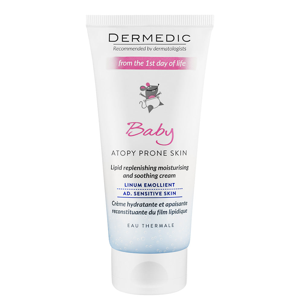 Dermedic Linum Emollient Baby Lipid-Replenishing Moisturising and Soothing Cream